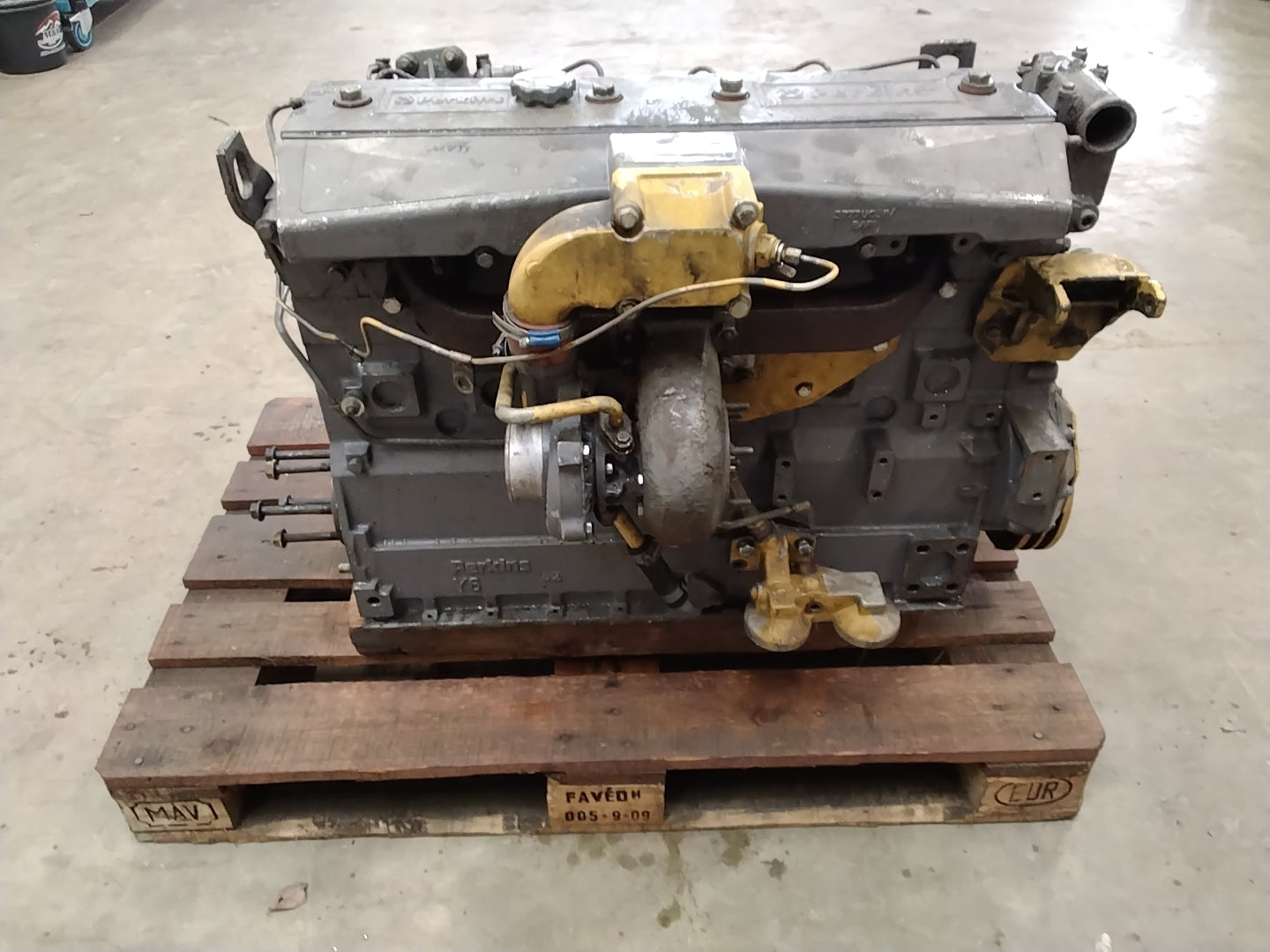 Perkins 1006E-6T Motorblock / Motorgehäuse