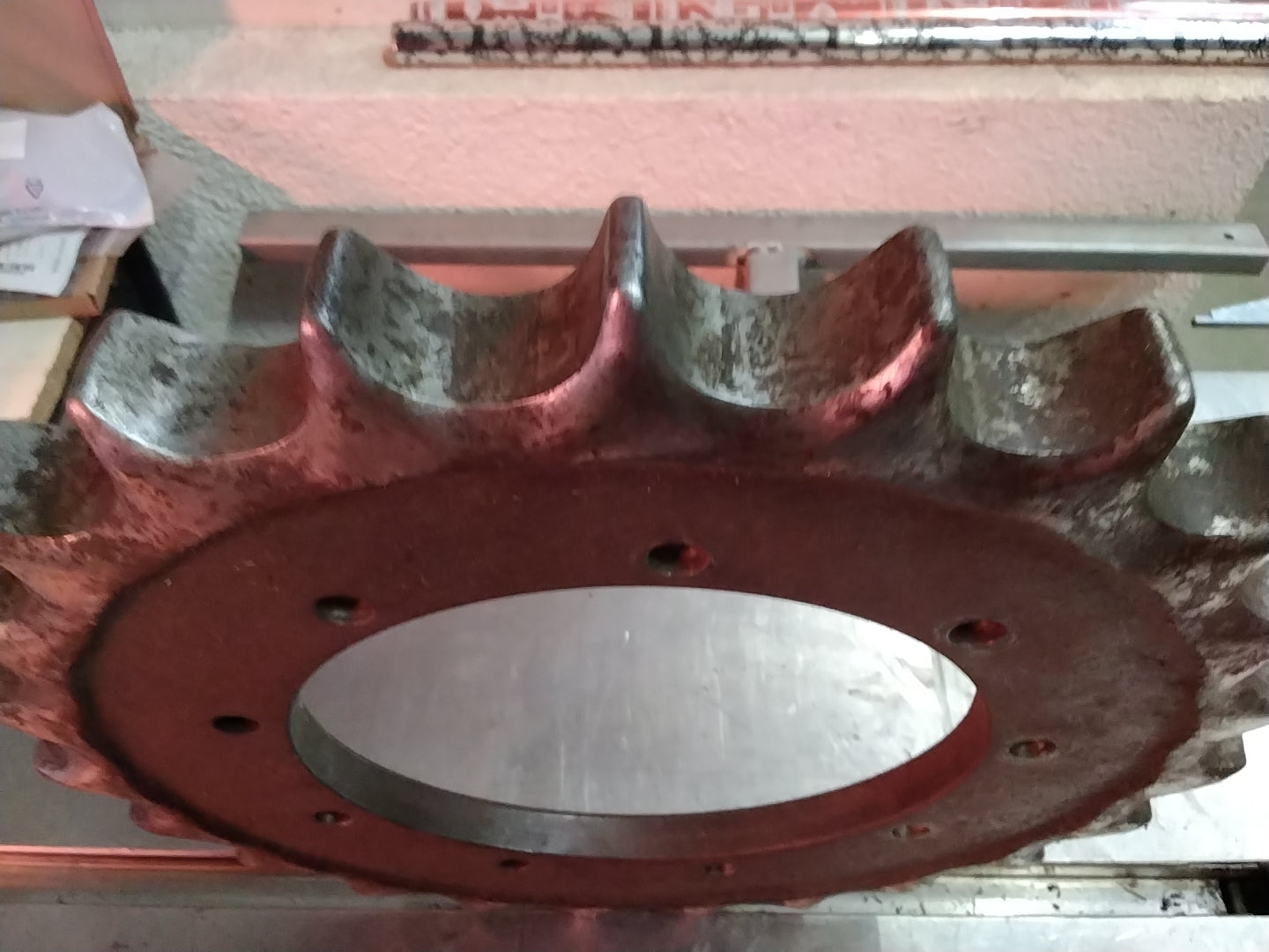 TURAS Kettenrad gebraucht Durchmesser 385 mm 23 Zähne