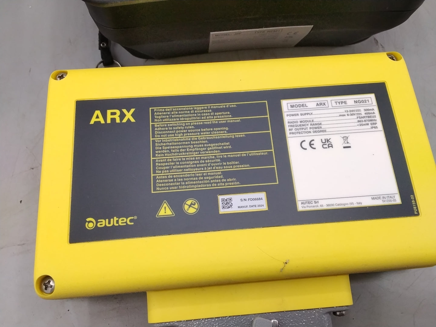 Autec  Radiocomando FJN ARX - neu