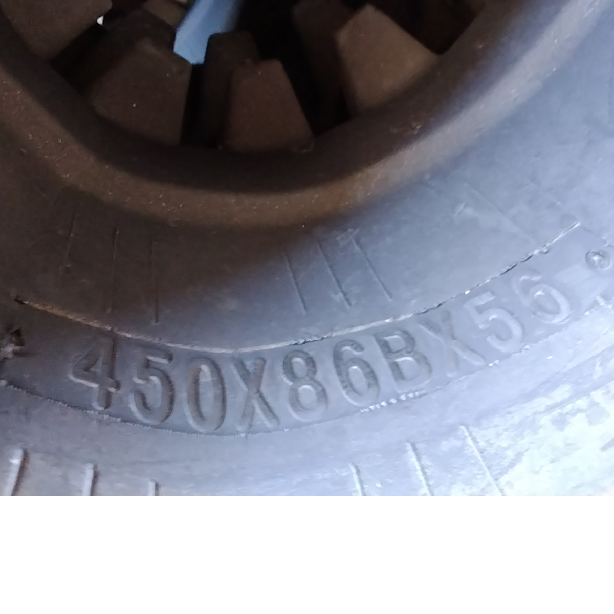 Gummikette 450x86x56B für VOLVO MC90