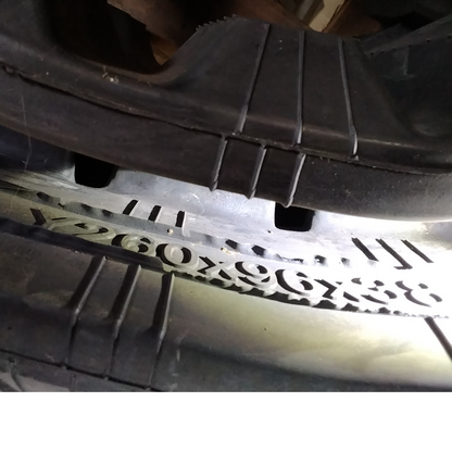 Gummikette 260x96x38Y für Yanmar B19PR