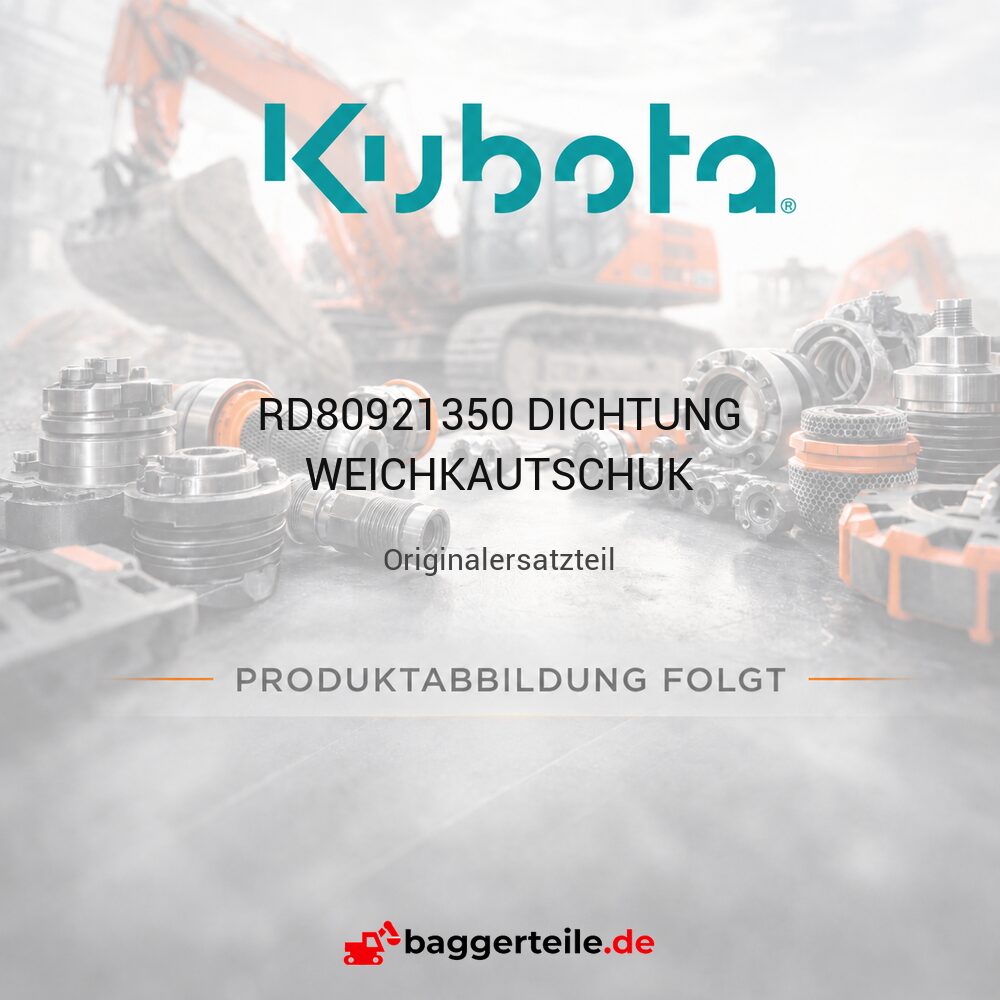 KUBOTA DICHTUNG WEICHKAUTSCHUK (RD80921350)