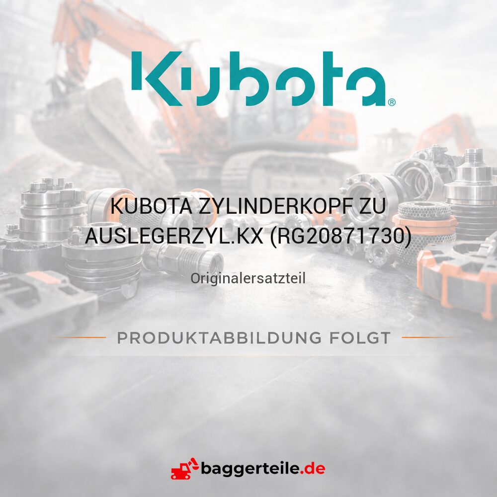 KUBOTA ZYLINDERKOPF ZU AUSLEGERZYL.KX (RG20871730)