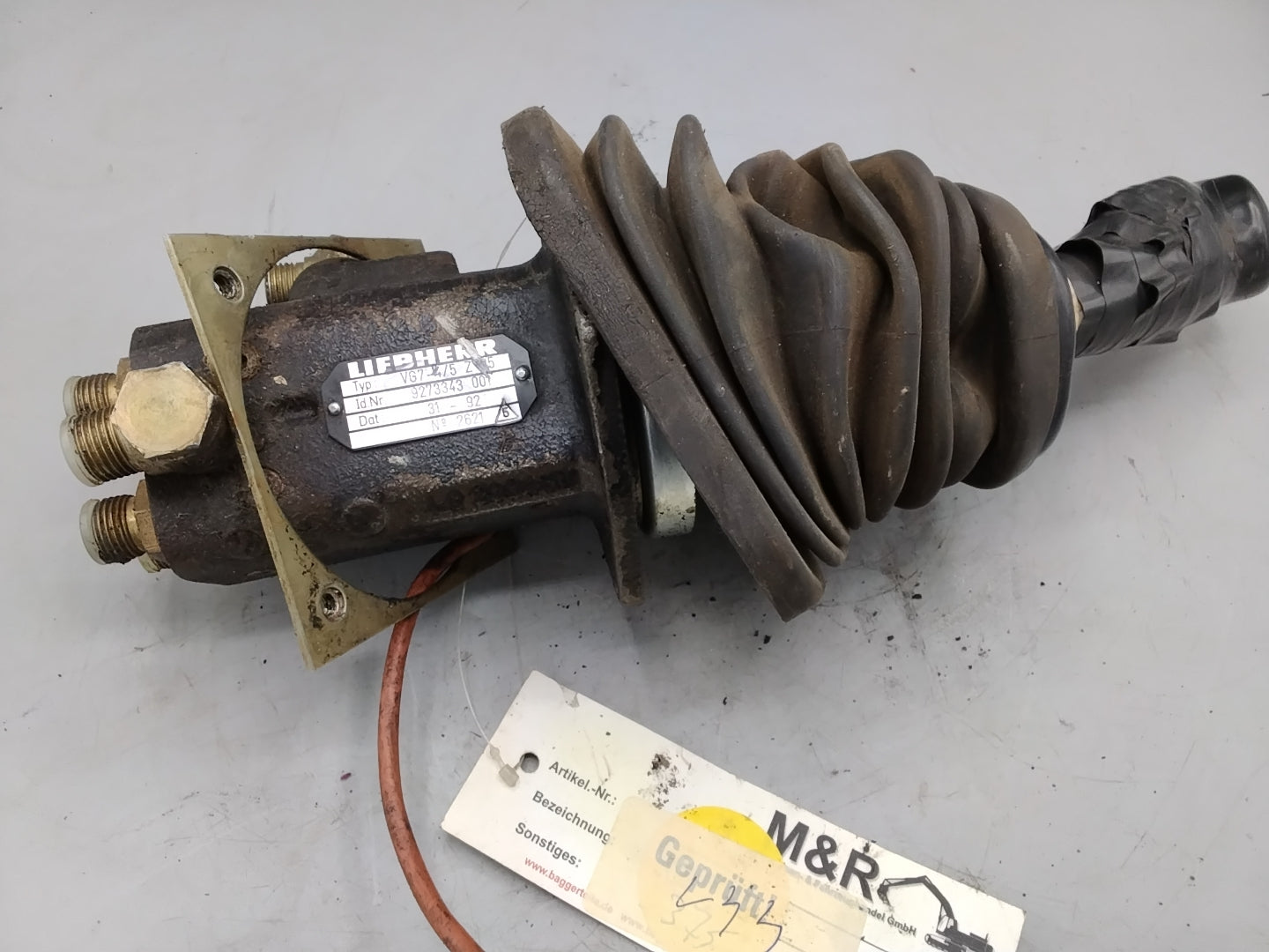 Kreuz Steuerhebel Rechts  Liebherr VG7-4/5 passend 900 - gebraucht