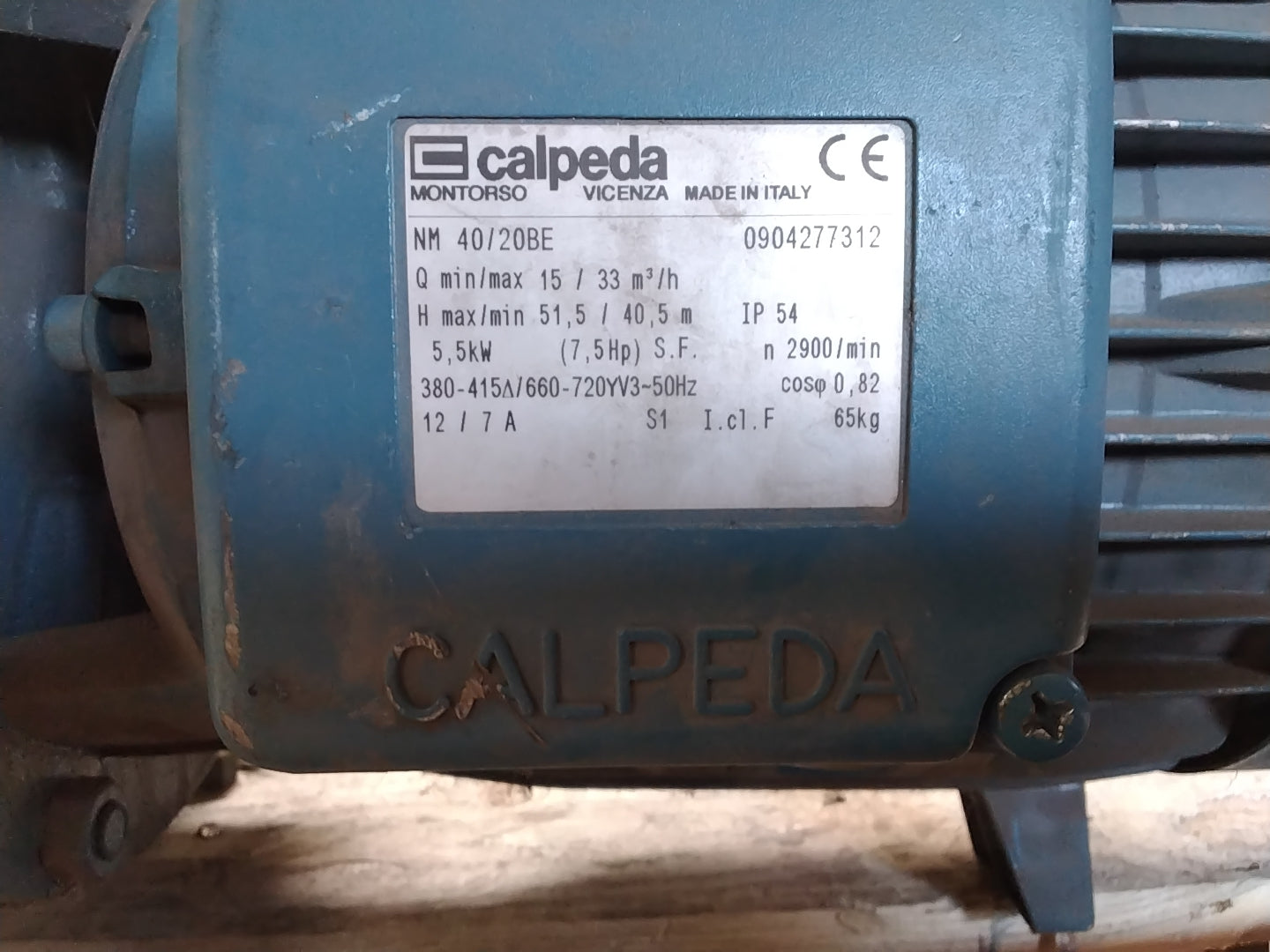 Calpeda Calpeda Elektropumpe NM 40/20BE - neu