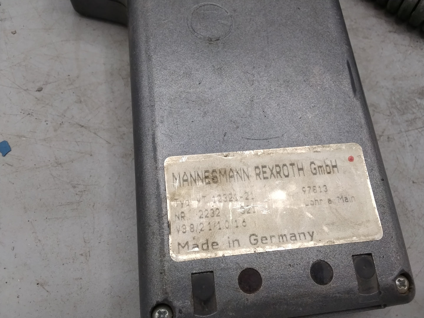Mannesmann Rexroth GmbH Mannesmann Rexroth  Handset VT 12321-21 - gebraucht