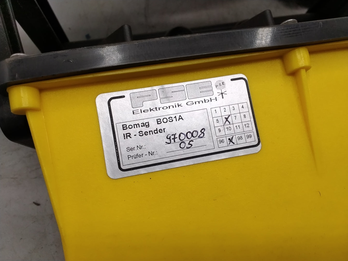 Elektronik GmbH IR-Sender BOS1A für Bomag - neu