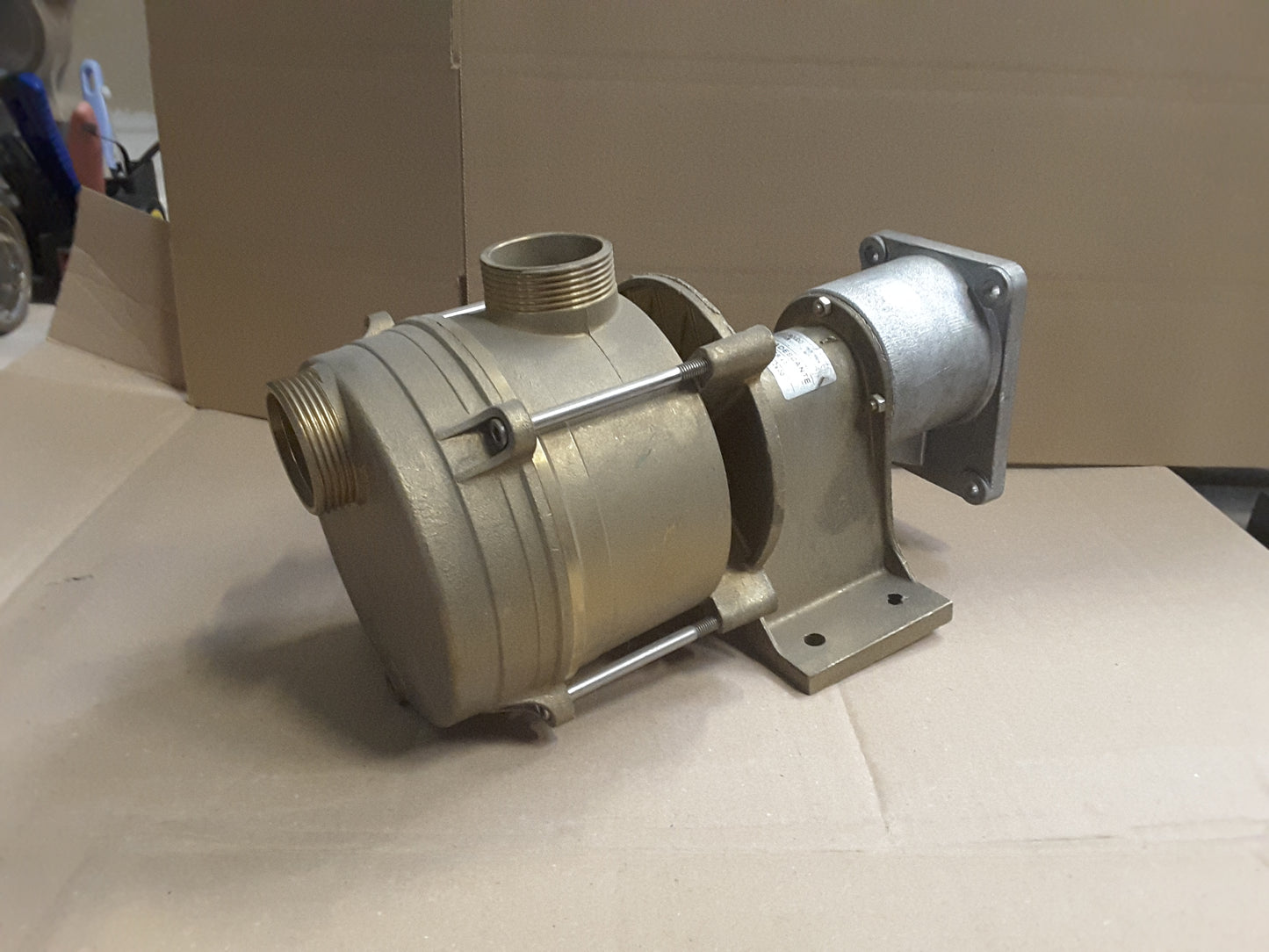 Tellarini Pompe BS 40 selbstansaugende Wasserpumpe für hydraulischen Antrieb