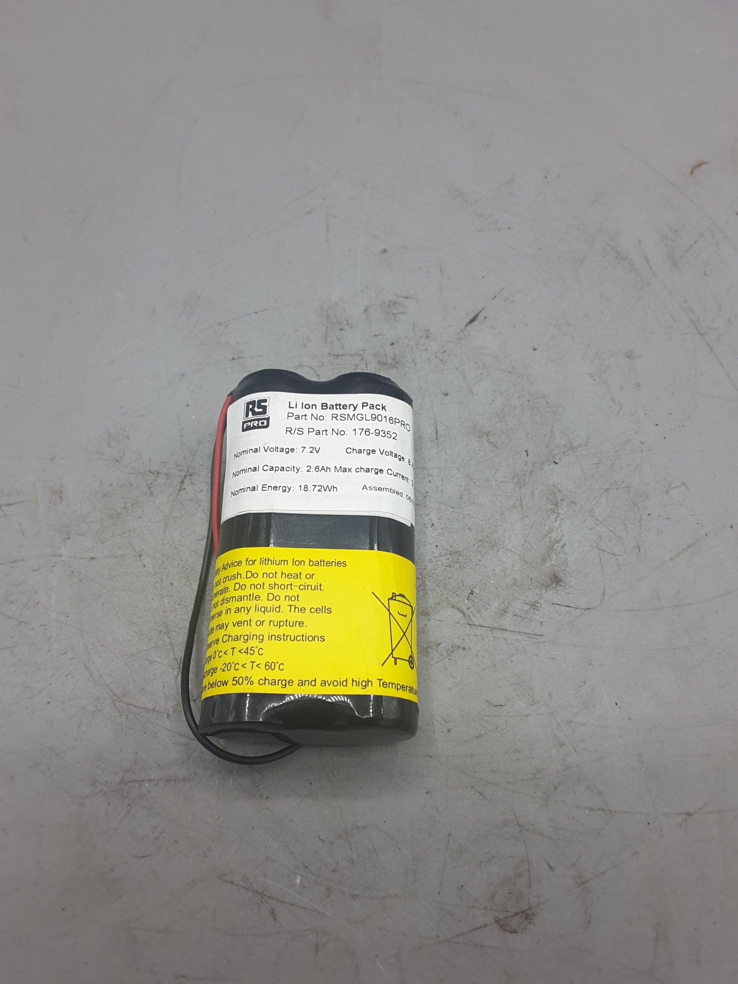 Red Rhino Batterie Akku RSMGL9016PRO  - neu