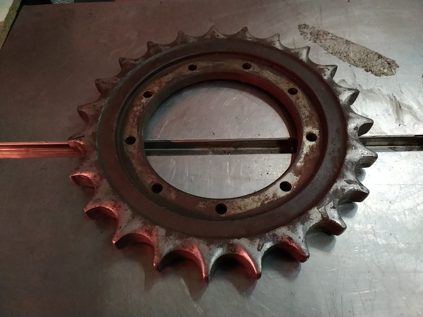 TURAS Kettenrad gebraucht Durchmesser 385 mm 23 Zähne
