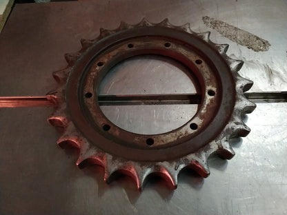 TURAS Kettenrad gebraucht Durchmesser 385 mm 23 Zähne