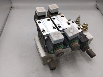 Monoblock Nivellierung mit Atos Ventilen SDHI-071423 und SDHI-0610/A 23 auf Atos 012571 09/10 MS-45