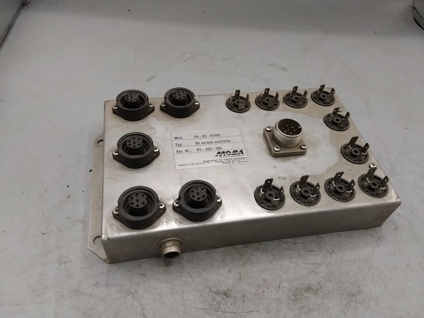MOBA Mobile Automation MOBA Bohlensteuergerät 04-25-41000 - neu