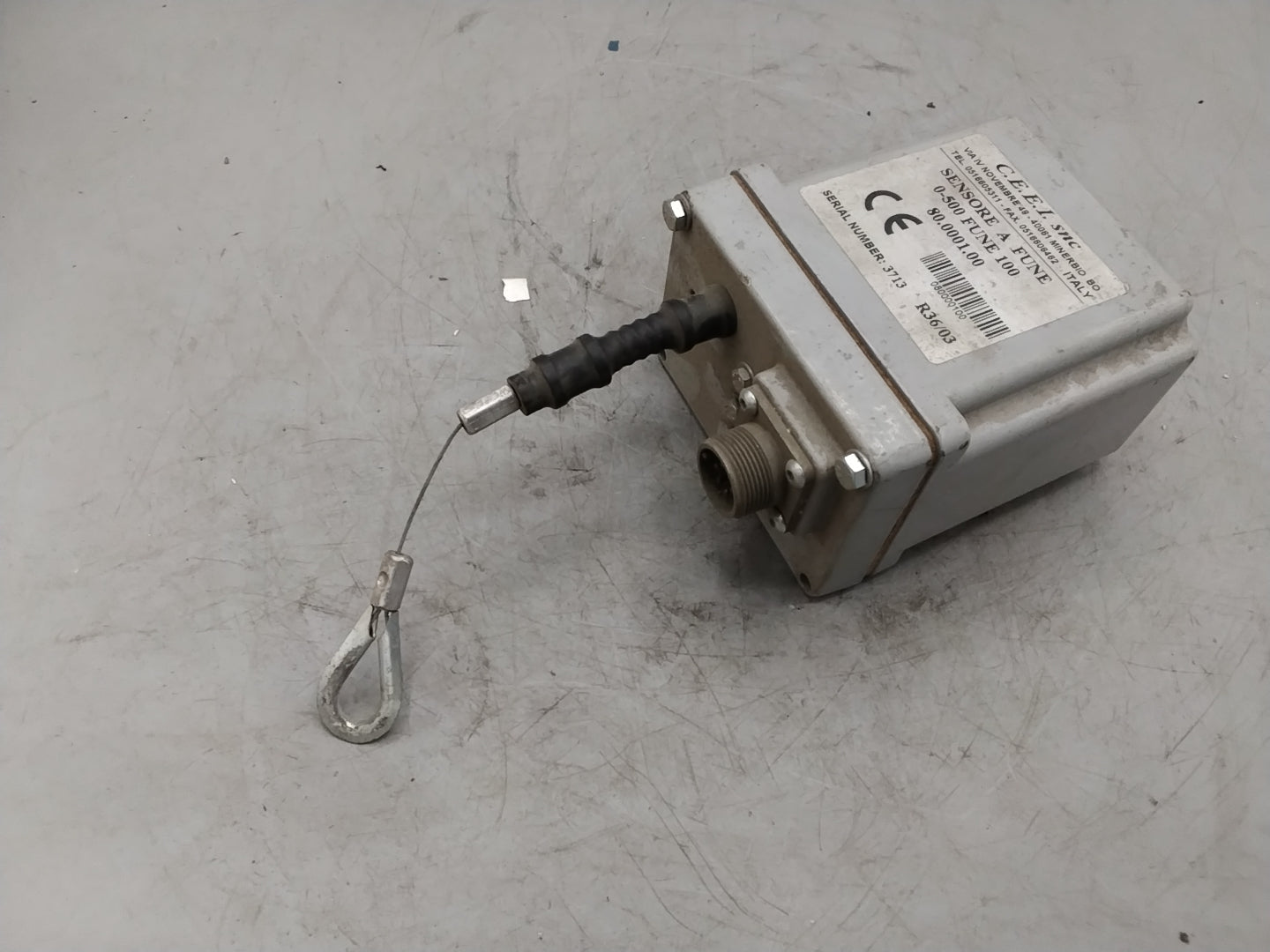 C.E.E.I. C.E.E.I. Seilzugsensor 0-500 FUNE 100 - neu