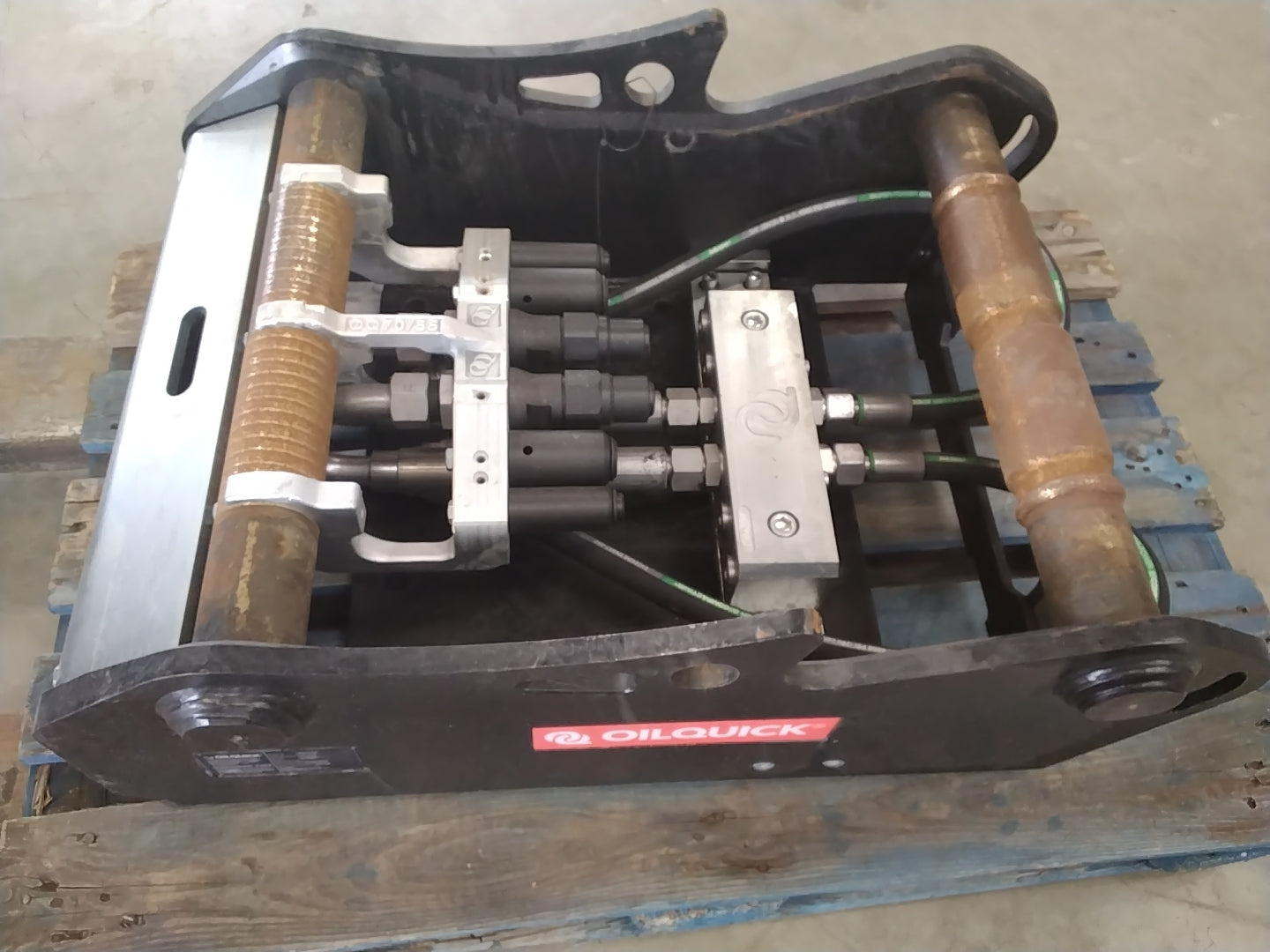 OilQuick Hydr. Geräterahmen OQ 70/55 mit 2 (511-502)