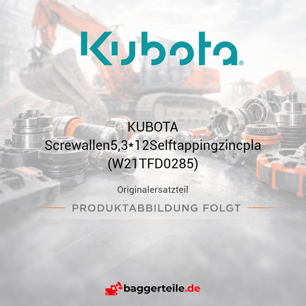 KUBOTA Screwallen5,3*12Selftappingzincpla (W21TFD0285)