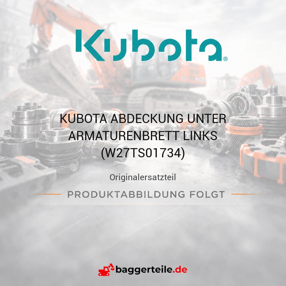 KUBOTA ABDECKUNG UNTER ARMATURENBRETT LINKS (W27TS01734)