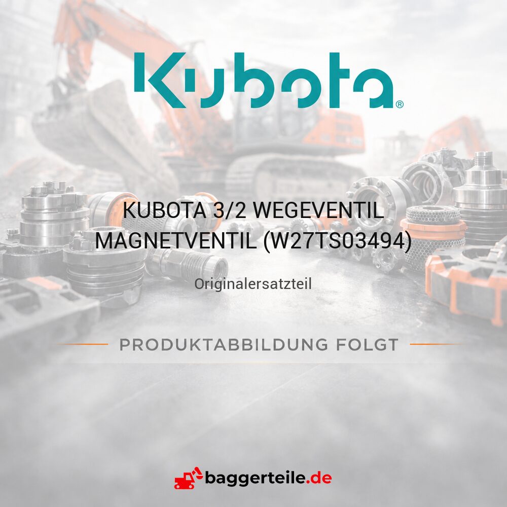 KUBOTA 3/2 WEGEVENTIL MAGNETVENTIL (W27TS03494)