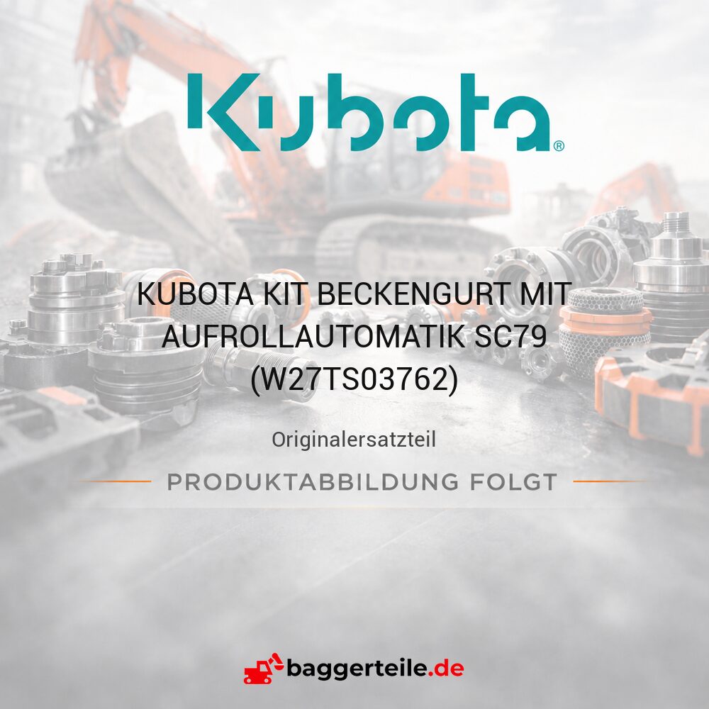 KUBOTA KIT BECKENGURT MIT AUFROLLAUTOMATIK SC79 (W27TS03762)