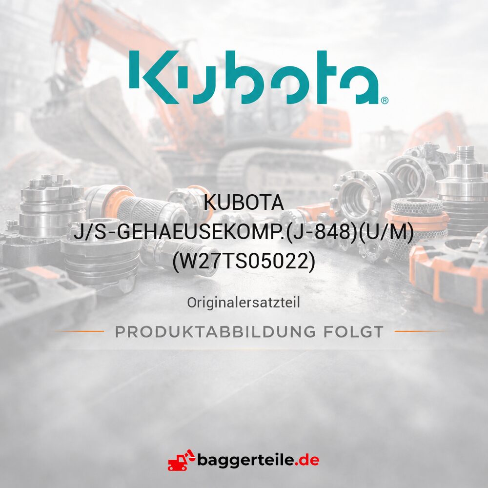 KUBOTA J/S-GEHAEUSEKOMP.(J-848)(U/M) (W27TS05022)