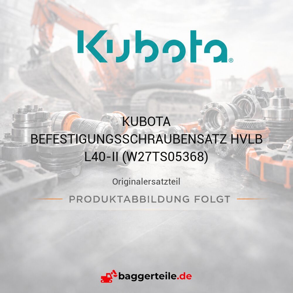 KUBOTA BEFESTIGUNGSSCHRAUBENSATZ HVLB L40-II (W27TS05368)