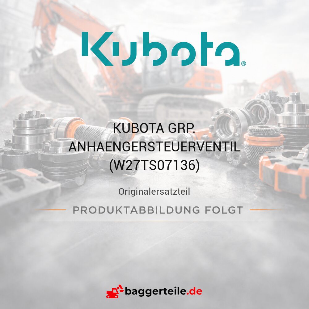 KUBOTA GRP. ANHAENGERSTEUERVENTIL (W27TS07136)